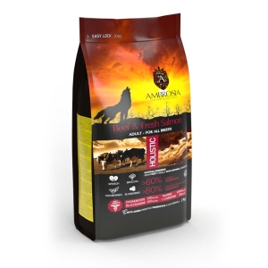 Karma Ambrosia wołowina łosoś 12kg