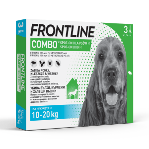 Krople na pasożyty dla psów Frontline Combo M  10-20 kg 1szt 