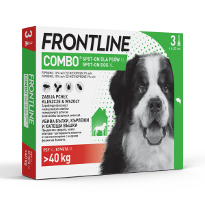 Krople na pasożyty dla psów Frontline Combo XL  40+ kg 1szt   