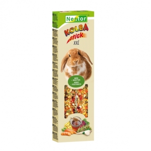 NESTOR STICK XXL Duża kolba dla świnek i  królików miód warzywa