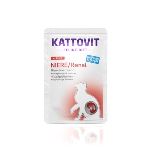 Kattovit Niere/Renal  Wołowina Dieta dla kotów Łagodzi niewydolność nerek
